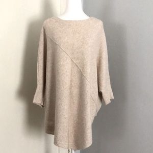 Lou & Grey asymmetric poncho, almost new!